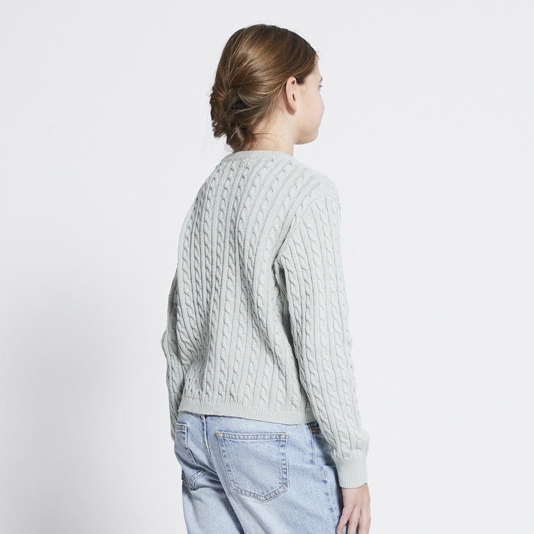 Cable knit cardigan "Majken"